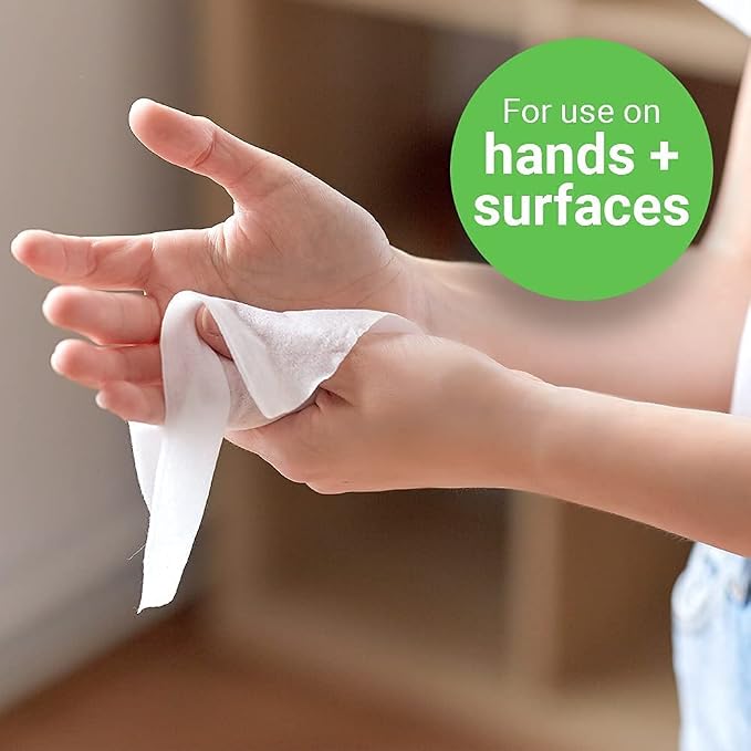 Zogics Sanitizing Wipes and Tabletop Stainless Steel Wipe Dispenser - Image 5