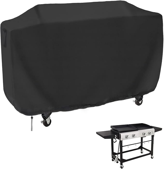 Flat Top Grill Cover for Royal Gourmet GD401 Propane Gas Grill, 68 Inches by Guisong
