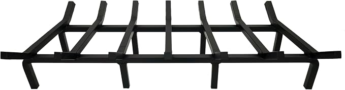 SteelFreak Super Heavy Duty Steel Fireplace Grate - Image 2