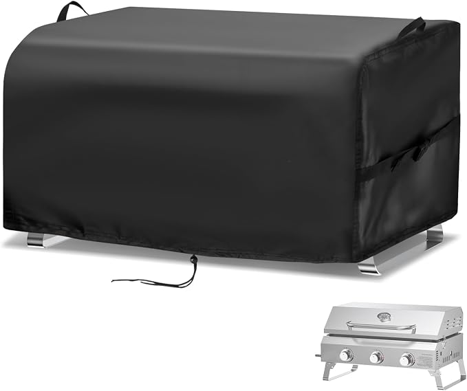 Grill Cover for NXR 3 Burner Portable Gas Grill, 25 inch Waterproof Outdoor by Andacar