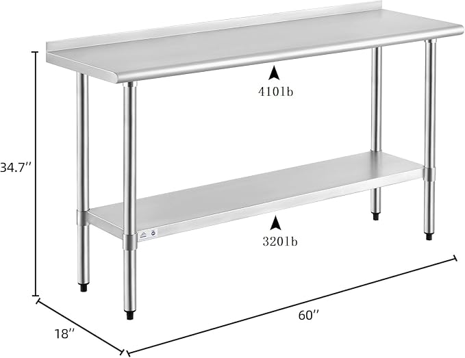 ROCKPOINT Stainless Steel Table - Image 3