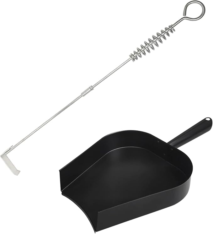 18” BBQ Ash Removal Tool and Ash Pan by Quantfire
