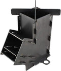 Camping Survivalist Prepper Flat Pack Mini Rocket Stove by Marsh+Kettles