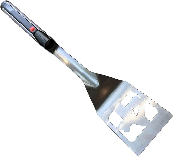 GRILL LIGHT Stainless Steel Lone Star Texas BBQ Grilling Spatula Turner by Grillight