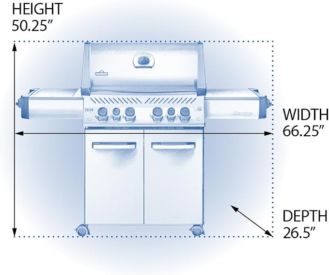 Napoleon P500RSIBNSS-3 Prestige 500 RSIB Natural Gas Grill, sq. in + Infrared - Image 17