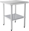 HARDURA Stainless Steel Table 24X30 Inches by HARDURA