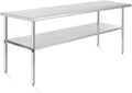 KUTLER Stainless Steel Table 30 x 60 Inches, NSF Heavy Duty Commercial Kitchen by Kutler