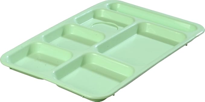 Carlisle FoodService Products P614R09 Right-Hand 6-Compartment Polypropylene by CarlisleFoodServiceProducts