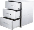 TIANAI Outdoor Kitchen Drawers Stainless Steel Triple Drawer by TIANAI