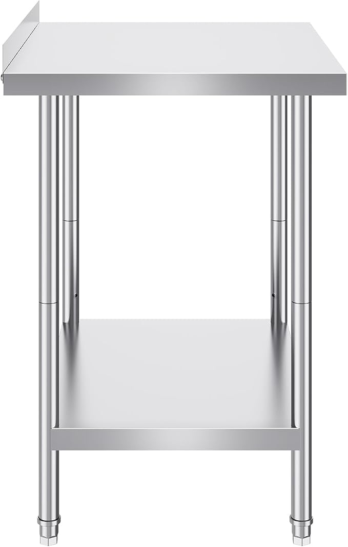 VEVOR 24 x 30 x 36 Inch Stainless Steel Work Table, Commercial Food Prep - Image 9