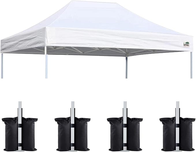 Eurmax USA Pop Up Canopy Replacement Canopy Tent Top Cover, Instant Canopy Top by Eurmax