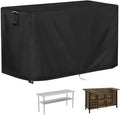 Outdoor Table Cover for Bar Height Outdoor Furniture, Waterproof Prep Table by PatioFurnitureCover