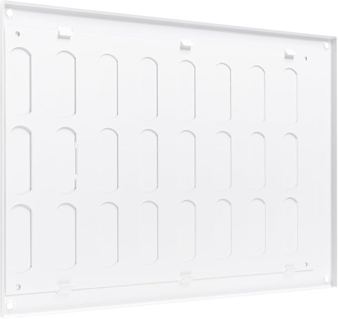 Vent Systems 12" x 8" Inch White Metal Vent Cover - Image 8