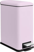 Bathroom Trash Can with Lid, 2.6 Gallon Stainless Steel Slim Garbage Can by JM%C2%B7YIPENG