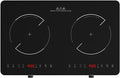 Double Induction Cooktop, 2 Burner Induction Burner 20 Temperature & Power by Nafewin