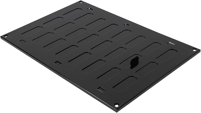 Vent Systems 12" x 8" Inch Black Metal Vent Cover - Image 7