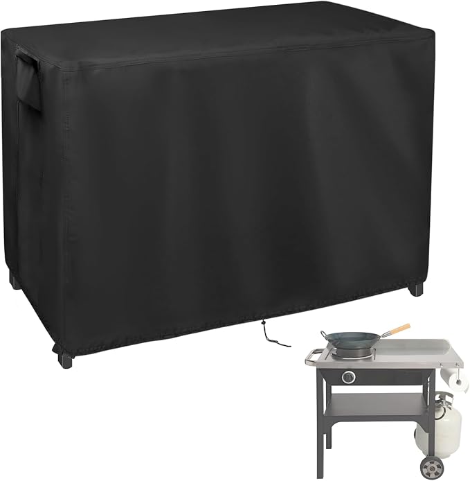 Outdoor Table Cover for Cuisinart Wok Station, 42inch Outdoor Wok Station Cover by PatioFurnitureCover