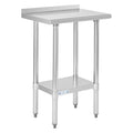 Hally Stainless Steel Table for Prep & Work 18 x 24 Inches, NSF Commercial by HallySinksTablesH