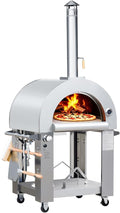 32.5" Wood Fired & Propane Gas Pizza Oven by UYRIE