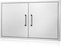 Outdoor Kitchen Door, Outdoor Kitchen Access Door, Stainless Steel BBQ Double by ATATOD
