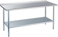 ROCKPOINT Stainless Steel Table by ROCKPOINT