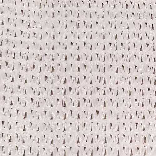 10 Ft. x 20 Ft. White Privacy Shade Mesh Tarp - Image 2