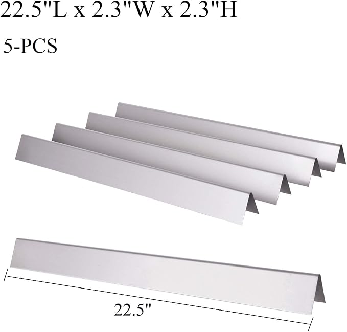 Gassaf 22.5 inch flavorizer bars and 28 1/8 inch Burner Tube Set Replace - Image 2