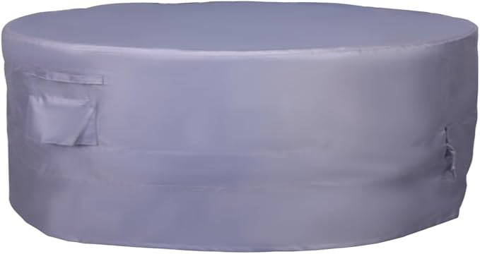 Round Patio Furniture Cover, Heavy Duty and Waterproof by PatioFurnitureCovers