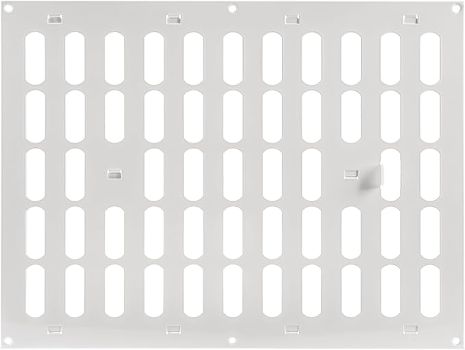 16" x 12" Inch White Adjustable Air Wall Vent Cover by RepaMarket