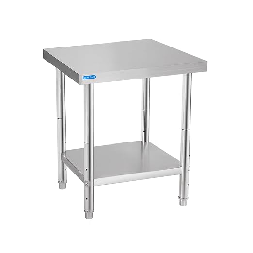 Stainless Steel Table for Prep & Work by KUARBARR