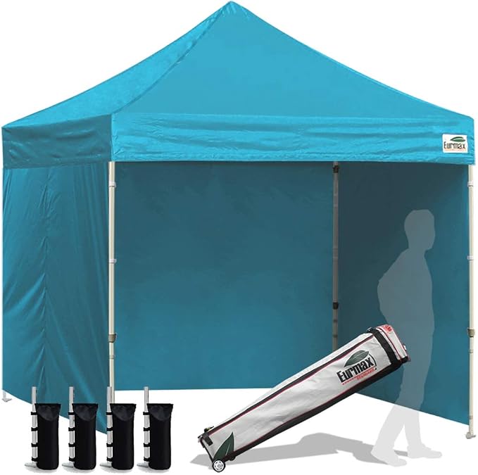 Eurmax USA 8'x8' Pop-up Canopy Tent Commercial Instant Canopies by Eurmax