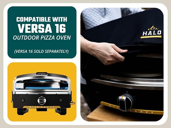 HALO Versa 16 Pizza Oven Cover | Premium quality | UV Rated | Custom fit | - Image 2