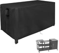 Outdoor Table Cover for Grill Station Prep Table, 64 inch Grill Table Cover by PatioFurnitureCover