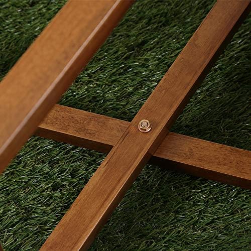 Small Side Table Square Folding, Patio Foldable Wooden End Table - Image 8