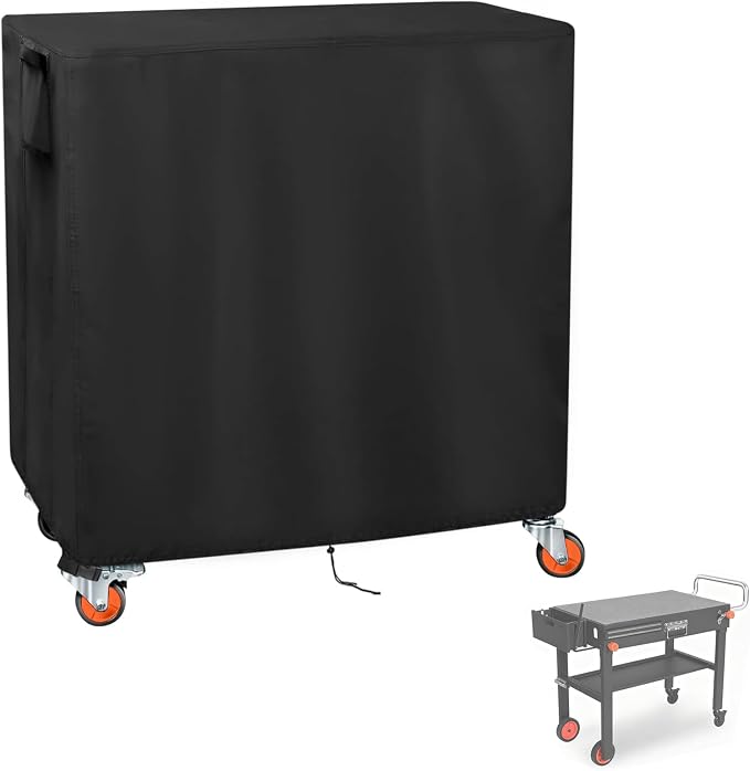 Outdoor Table Cover for Grill Table, 40 inch Grill Table Cart Cover Waterproof by PatioFurnitureCover