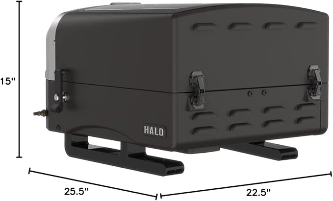 HALO Versa 16 Pizza Oven | 16” Rotating Stone, Patented Dual Burner System - Image 9
