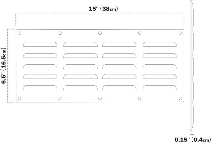 Stanbroil Stainless Steel Venting Panel - Image 2
