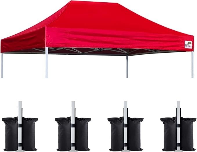 Eurmax USA Pop Up Canopy Replacement Canopy Tent Top Cover, Instant Canopy Top by Eurmax