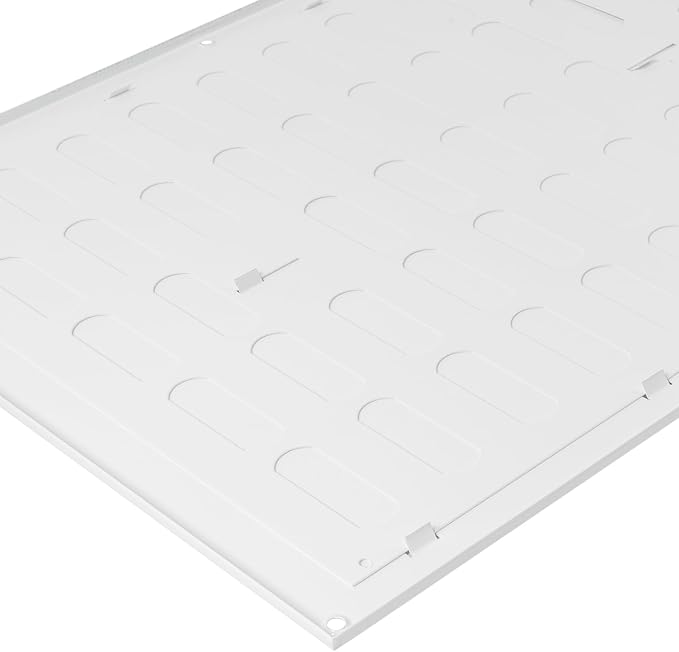16" x 12" Inch White Adjustable Air Wall Vent Cover - Image 8