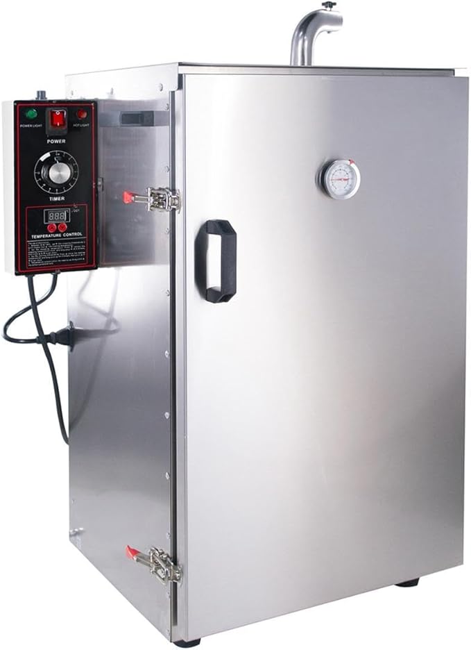 CLIVIA Electric Vertical BBQ Smoker, 5 Layers Outdoor Smoker Oven by Clivia