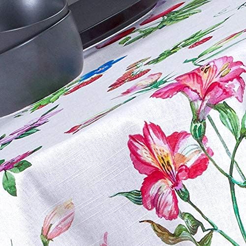 Maison d' Hermine Table Cloth Round Table 100% Cotton 69 Inches Tablecloth - Image 7