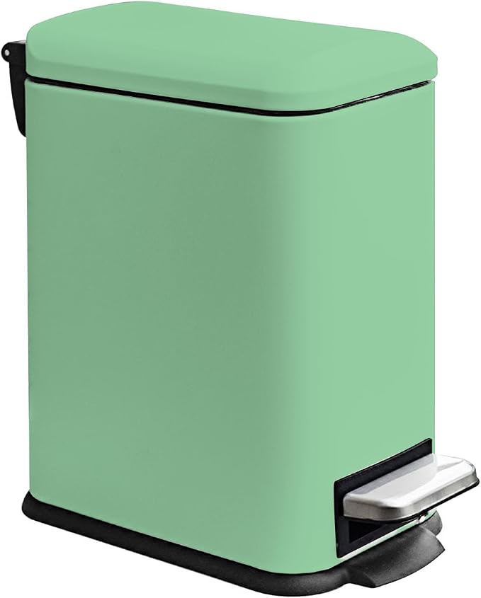 Bathroom Trash Can, 1.3 Gallon Small Trash Can by JM%C2%B7YIPENG