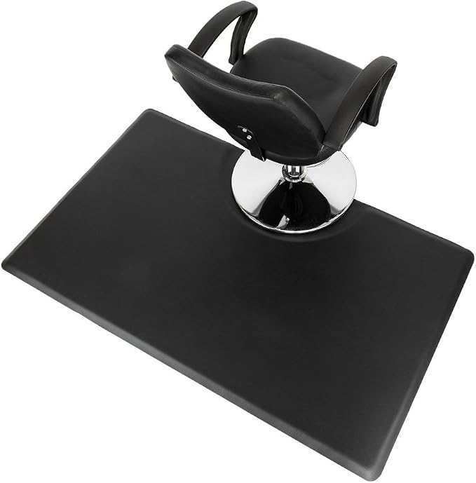 3' x 5' Salon Anti Fatigue Mat for Hair Stylist 7/8'' Thick, Rectangle Comfort by OmySalon
