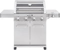 Monument Grills Larger Convertible 4 Burner Natural Gas Grill Stainless Steel by MonumentGrills