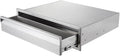 30" W Outdoor Kitchen Drawer Stainless Steel BBQ Single Drawer w/Divider Flush by ATATOD