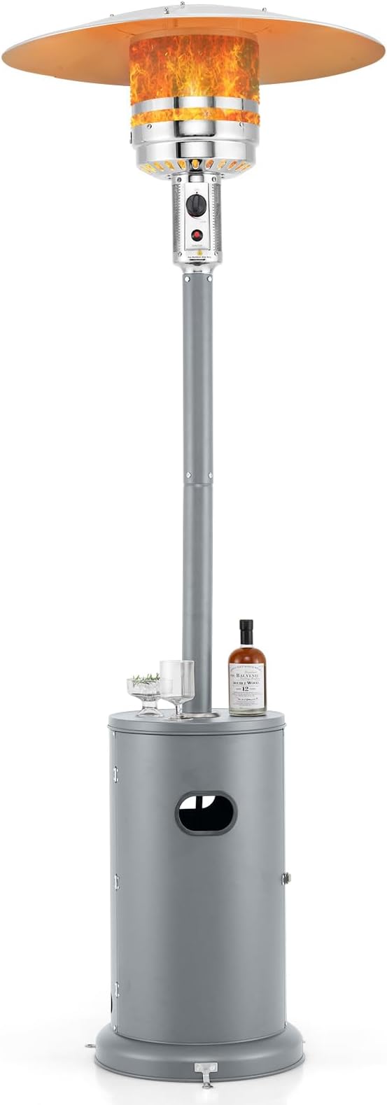 Tangkula 50, 000 BTU Propane Outdoor Heater, Patio Heater by TANGKULA