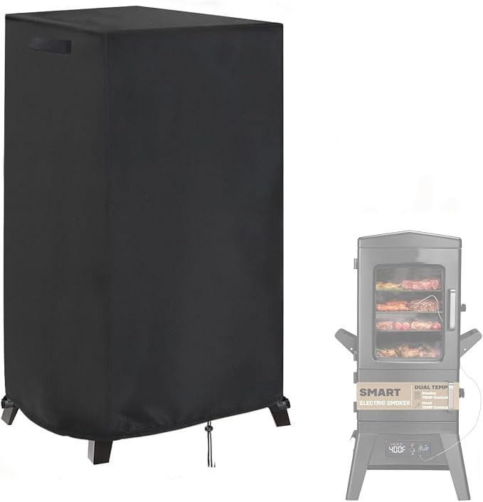 Smoker Cover Fit for PIQUEBAR Digital Electric Smoker, Waterproof Grill BBQ by Aidetech