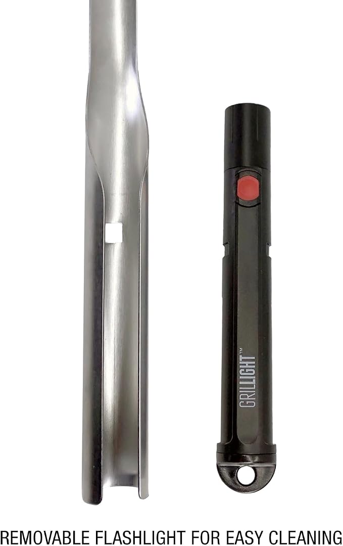 Grill Light Stainless Steel BBQ Grilling Fish Spatula - Image 7