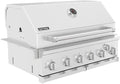 Spire Premium 6 Burner Built In Gas Grill Island Head, Stainless Steel 36 Inch by Spire