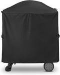 Unicook Grill Cover for Weber Q100/1000 Q200/2000 Series Grills on Portable Cart by UNICOOK